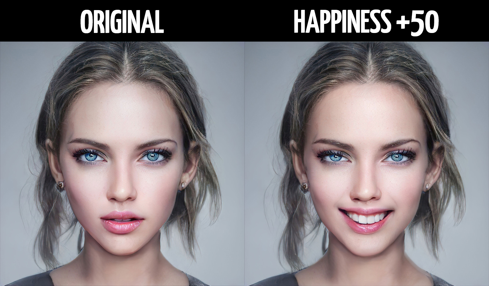 Make someone smile in Adobe Edit with Kim