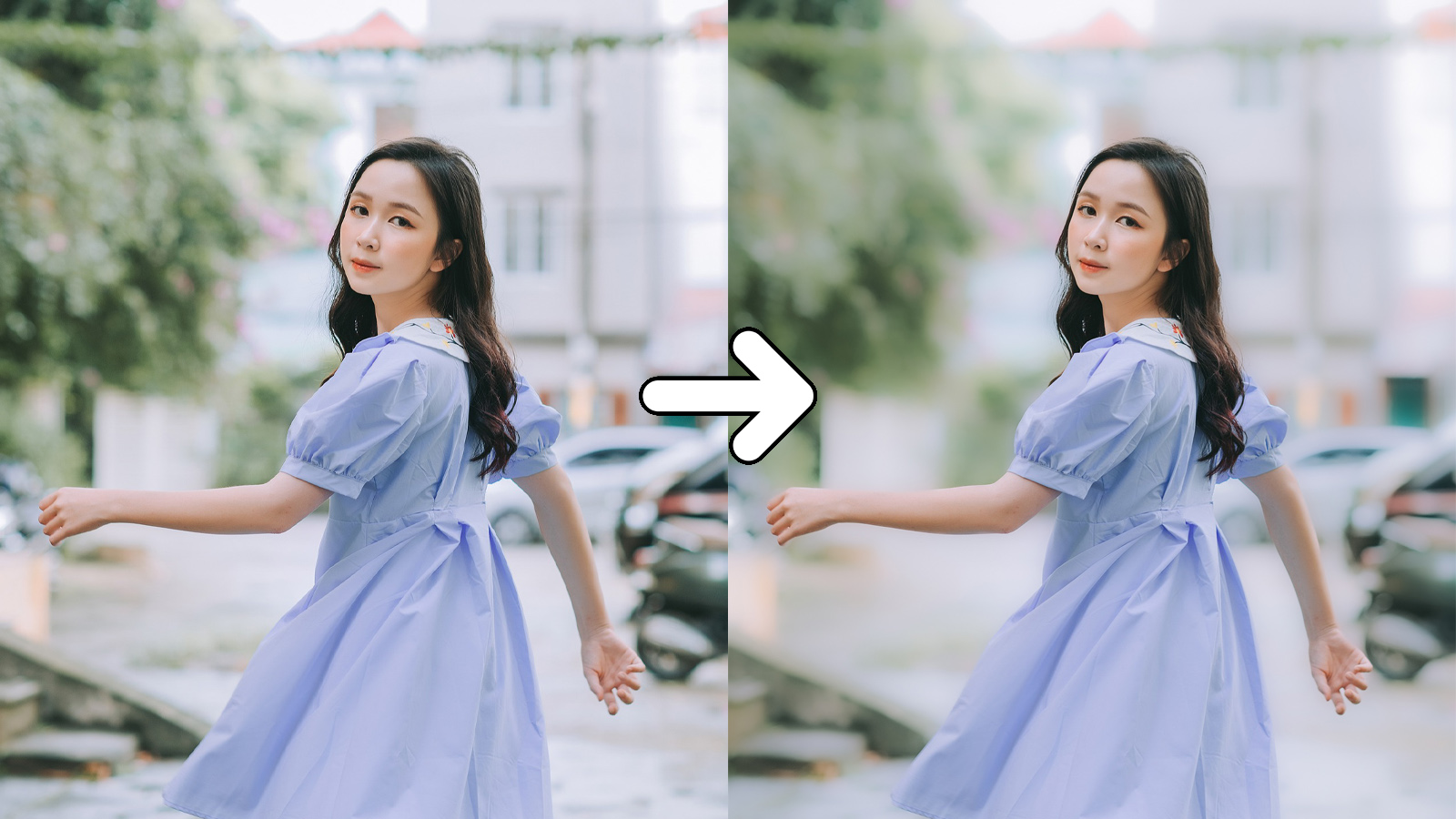 The fastest way to blur a background in Adobe Lightroom!