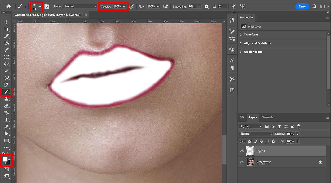 Create Glossy Lips In Adobe Photoshop Edit With Kim 4685