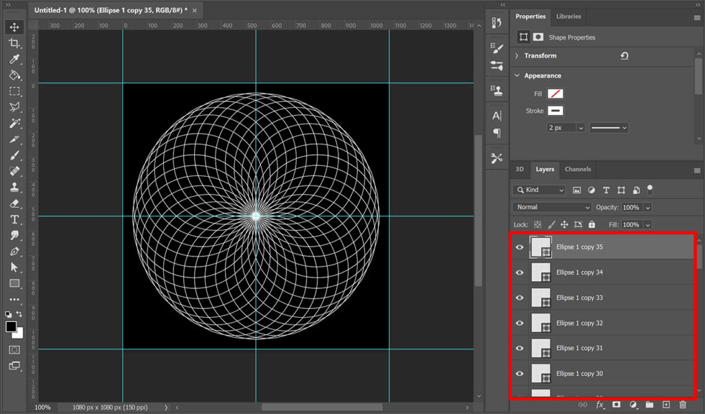 Create spirograph