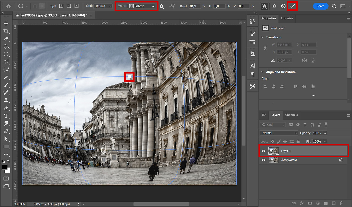 download fisheye filter photoshop