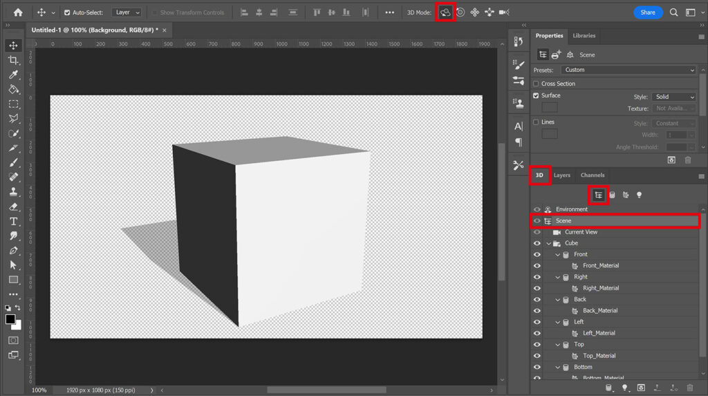 Create cube
