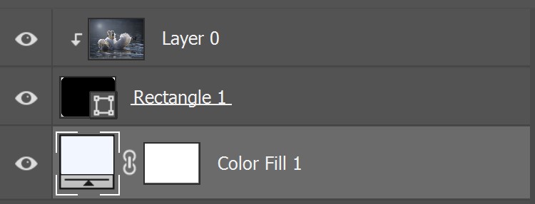 Color fill layer