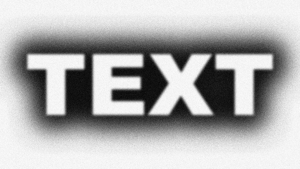 Spray painted text effect in Photoshop - Edit with Kim