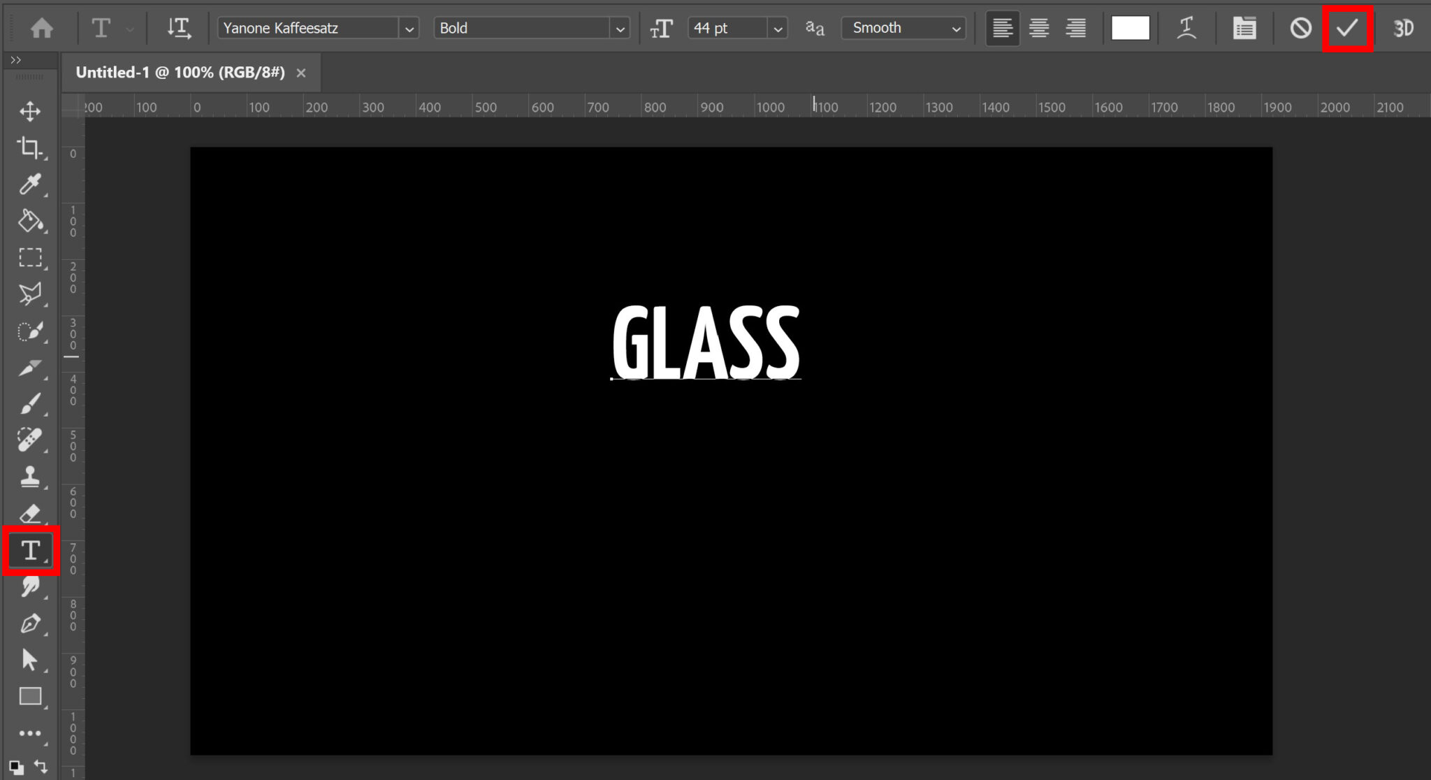 Create A Glass Text Effect In Photoshop Edit With Kim 6889