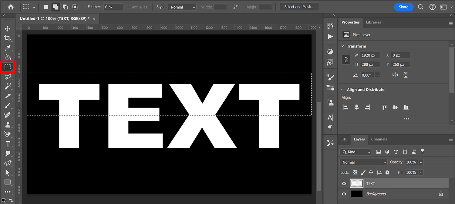 split text in half illustrator