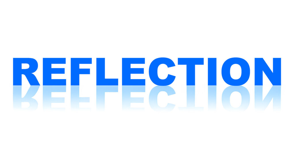 Text reflection